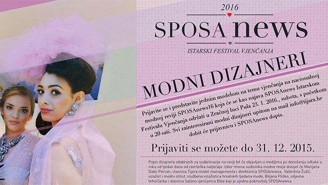 Modna revija SPOSAnews16 u Zračnoj luci Pula